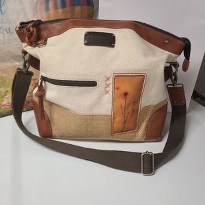 SHERPANI VERONA Women's Ivory Shoulder Bag Tote